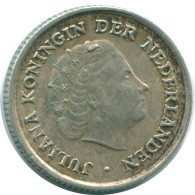 1/10 GULDEN 1963 NETHERLANDS ANTILLES SILVER Colonial Coin #NL12495.3.U.A - Antille Olandesi