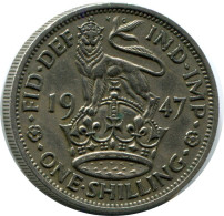 SHILLING 1947 UK GRANDE-BRETAGNE GREAT BRITAIN Pièce #AZ056.F.A - I. 1 Shilling