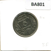 5 FRANCS 1933 FRANCIA FRANCE Moneda #BA801.E.A - 5 Francs