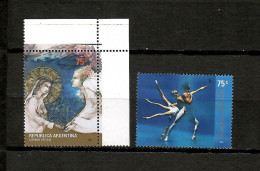 Argentina  2001 .-  Y&T  Nº  2277-2282    ** - Unused Stamps