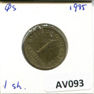 1 SCHILLING 1985 AUSTRIA Coin #AV093.U.A - Austria