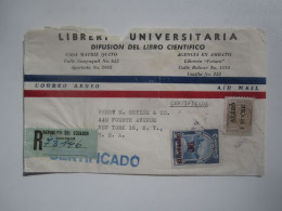 1953 EQUADOR REGISTERED COVER - Equateur