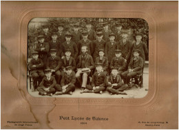 TALENCE BORDEAUX - PHOTOGRAPHIE - Petit Lycée De Talence 1894 De Jongh Frères Elèves Avec Professeur - RARE - VOIR SCANS - Other & Unclassified
