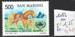 SAINT-MARIN 1083 ** Côte 1.25 € - Paarden