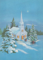 Bonne Année Noël Vintage Carte Postale CPSM #PAT173.A - New Year