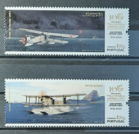 2022 - Portugal - MNH - 100 Years Since The First Air Crossing Of South Atlantic - 3 Stamps - Unused Stamps