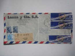 1976 URUGUAY REGISTERED COVER - Uruguay