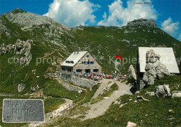 73236780 Liechtenstein  Pfaelzer Huette Bettlerjoch Augstenberg Liechtenstein  - Liechtenstein