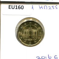 20 EURO CENTS 2016 ALLEMAGNE Pièce GERMANY #EU160.F.A - Duitsland