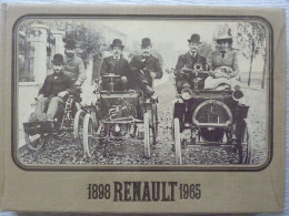 1898 RENAULT 1965, Yves Richard, Ouvrage De Référence Sur L'historique De Cette Marque, Illustré - Andere & Zonder Classificatie