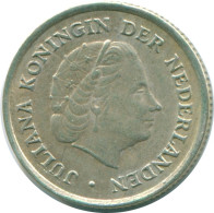 1/10 GULDEN 1966 ANTILLAS NEERLANDESAS PLATA Colonial Moneda #NL12789.3.E.A - Antilles Néerlandaises