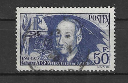 1938- FRANCIA - PRO C.ADER - N.398 TIMBRATO - - Used Stamps