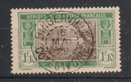 COTE D'IVOIRE - 1922-28 - N°YT. 72A - Lagune Ebrié 1f10 Vert Et Brun - Oblitéré / Used - Oblitérés