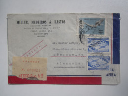 URUGUAY REGISTERED COVER - Uruguay