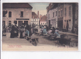 VERDUN-sur-le-DOUBS: Grande Rue, Le Marché, Rare En Couleur - Très Bon état - Altri & Non Classificati