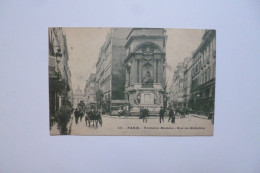 PARIS  -  Fontaine Molière  -  Rue De Richelieu - Places, Squares
