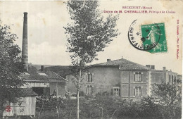 RECICOURT Usine De M. Chevallier. Fabrique De Chaises - Autres & Non Classés