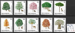 SAINT-MARIN 987 à 92 ** Côte 2.50 € - Unused Stamps