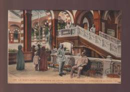 CPA - 63 - Le Mont-Dore - Intérieur De L'Etablissement Thermal - L'Heure De La Cure - Colorisée - Animée - 1926 - Le Mont Dore