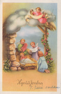 ANGEL CHRISTMAS Holidays Vintage Postcard CPSMPF #PAG821.A - Engelen