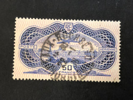 FRANCE PA 15  50f Bleu, Cote 400€ - 1927-1959 Matasellados