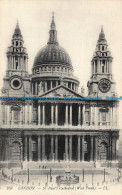 R043024 London. St. Pauls Cathedral. West Front. LL. No 259 - Other & Unclassified