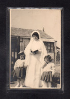 (08/05/24) 14-CPA CORMELLES LE ROYAL - CARTE PHOTO COMMUNION A L'EGLISE DE CORMELLES - Autres & Non Classés