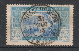 COTE D'IVOIRE - 1930 - N°YT. 82 - Lagune Ebrié 1f50 Bleu Clair - Oblitéré / Used - Usados