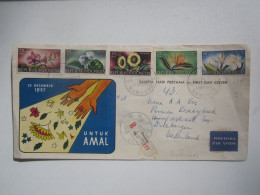 1957 INDONESIA REGISTERED COVER - Indonesia