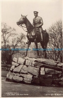 R042693 Edinburgh Castle. Esplanade. Earl Haig Statue. Office Of Works - Wereld