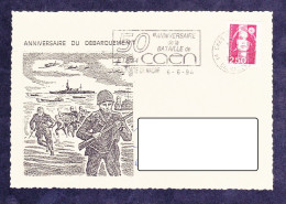 2 08	33	-	50ème Anniversaire Du Débarquement - Caen 6/06/1994 - 2. Weltkrieg