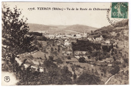 CPA Carte Postale / 69 Rhône, Yzeron / A. B. - 1778 / Vu De La Route De Châteauvieux. - Otros & Sin Clasificación