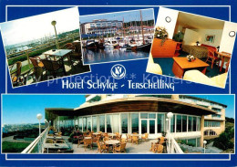 73234921 Terschelling Golden Tulip Hotel Schylge Terrasse Hafen Terschelling - Sonstige & Ohne Zuordnung