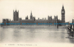 R043059 London. The Houses Of Parliament. LL. No 7 - Other & Unclassified