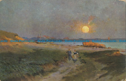 R042713 Old Postcard. Sunset - Wereld