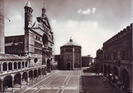 Cremona - Piazza Duomo Con Battistero - Non Viaggiata - Cremona