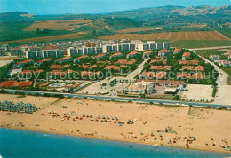 73234398 Portorecanati Fliegeraufnahme Villagio Turistico Rommel Strand Portorec - Andere & Zonder Classificatie