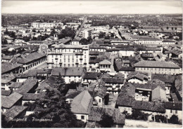 MAGENTA (MILANO) CARTOLINA - PANORAMA - VIAGGIATA PER BERGAMO - 1960 - Milano (Milan)