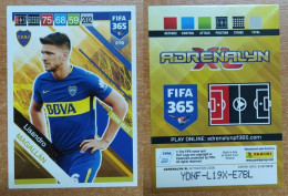 AC - 270 LISANDRO MAGALLAN  BOCA JUNIORS  PANINI FIFA 365 2019 ADRENALYN TRADING CARD - Trading Cards