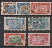 COTE D'IVOIRE - 1924-27 - N°YT. 73 à 79 - 7 Valeurs - Oblitéré / Used - Usati