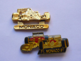 2 Pin S FORMULE 1 MONACO Different - F1