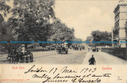 R043087 Hyde Park. London. Stengel. 1903 - Autres & Non Classés