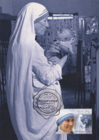 MOTHER TERESA Christentum Religion Vintage Ansichtskarte Postkarte CPSM #PBQ202.A - Otros & Sin Clasificación