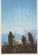 SAINT Cristianesimo Religione Vintage Cartolina CPSM #PBQ015.A - Santi