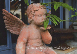 ANGE Noël Vintage Carte Postale CPSM #PBP625.A - Engelen