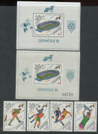 Bulgaria:Unused Stamps And Blocks Serie VIII European Football Championships 1988 - UEFA European Championship