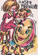 PÂQUES ENFANTS ŒUF Vintage Carte Postale CPSM #PBO264.A - Easter