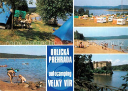 73233620 Orlicka Prehrada Autocamping Velky Vir Strand Orlicka Prehrada - República Checa