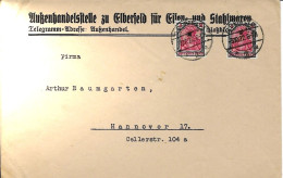 Germany Infla Period Michel 153 Letter From THALE 3.10.1922 8 Marks Tariff - Brieven En Documenten