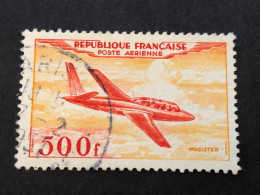 FRANCE PA 32  500f  Rouge Et Jaune, Oblitéré, Cote 16€ - 1927-1959 Matasellados